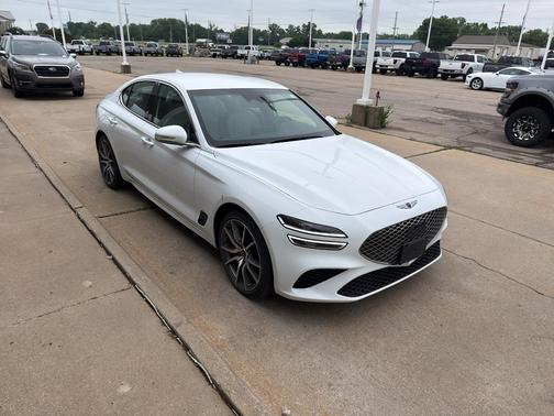 Alta White 2025 Genesis G70 2.5T RWD