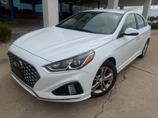 Quartz White Pearl 2019 Hyundai SONATA SEL