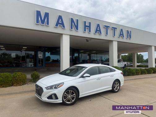 Quartz White Pearl 2019 Hyundai SONATA SEL