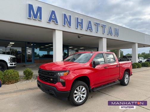 Red Hot 2022 Chevrolet Silverado 1500 Custom