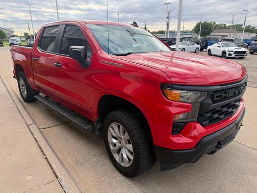 Red Hot 2022 Chevrolet Silverado 1500 Custom