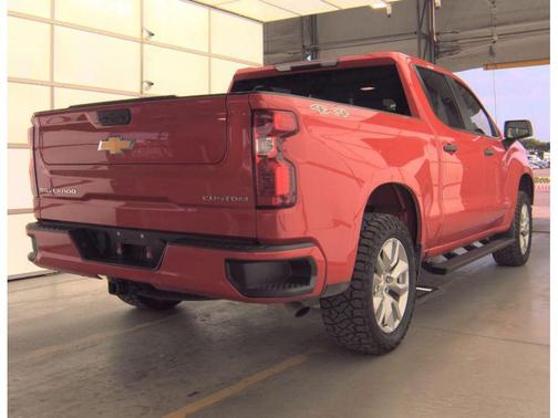 Red Hot 2022 Chevrolet Silverado 1500 Custom