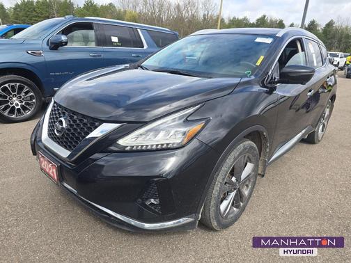 Magnetic Black Pearl 2021 Nissan Murano Platinum Intelligent AWD