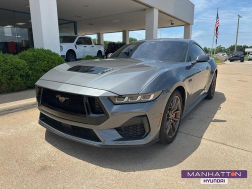 Carbonized Gray Metallic 2024 Ford Mustang GT Premium