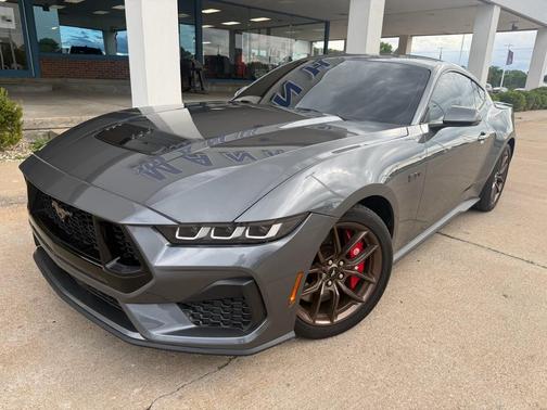 Carbonized Gray Metallic 2024 Ford Mustang GT Premium