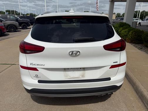Winter White 2021 Hyundai TUCSON SEL