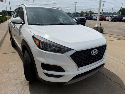 Winter White 2021 Hyundai TUCSON SEL