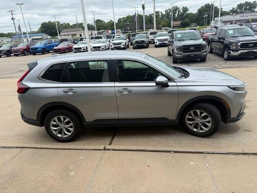Lunar Silver Metallic 2023 Honda CR-V LX AWD