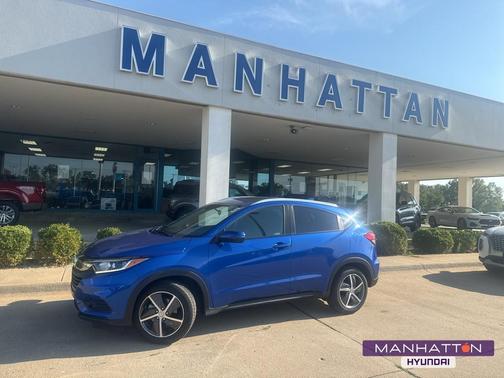 Aegean Blue Metallic 2022 Honda HR-V EX