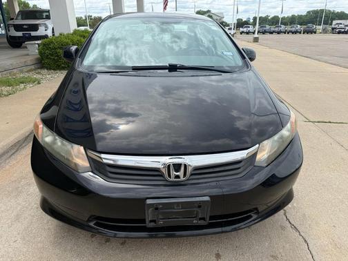 Crystal Black Pearl 2012 Honda Civic LX