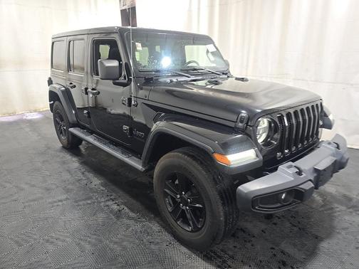 Black 2020 Jeep Wrangler Unlimited Sahara