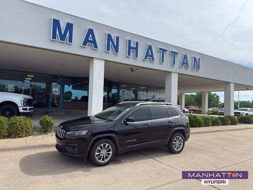 Diamond Black Crystal Pearlcoat 2019 Jeep Cherokee Latitude Plus