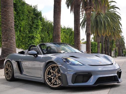 Grey 2024 Porsche 718 Spyder RS
