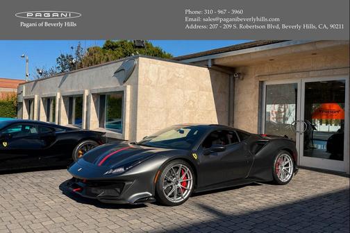 Grigio Silverstone 2020 Ferrari 488 Pista Base