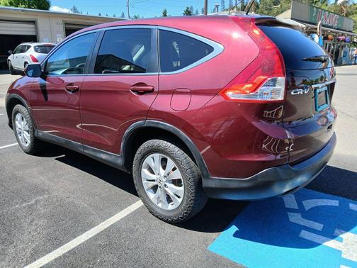 Burgundy 2014 Honda CR-V EX