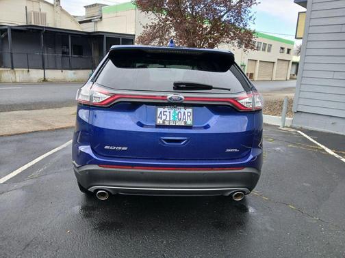 Deep Impact Blue Metallic 2015 Ford Edge SEL