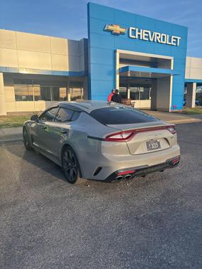 Ceramic Silver 2019 Kia Stinger GT