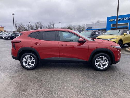 Apex Red 2026 Chevrolet Trax LS