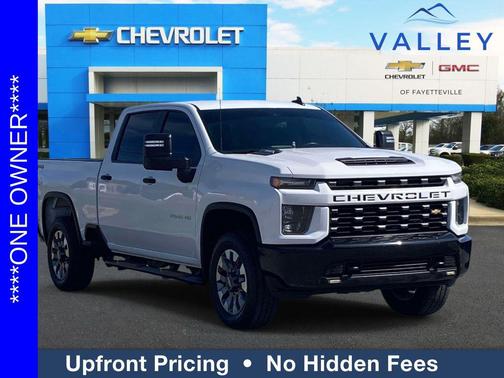 Summit White 2023 Chevrolet Silverado 2500 Custom