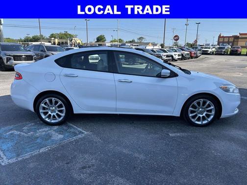 Bright White Clearcoat 2013 Dodge Dart Limited