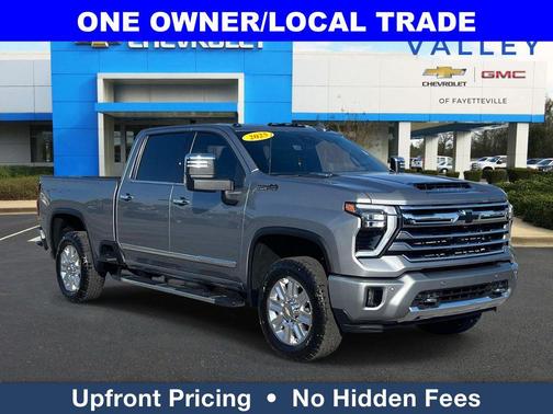Sterling Gray Metallic 2025 Chevrolet Silverado 3500 High Country