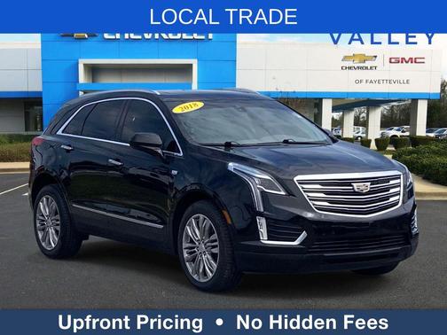 Stellar Black Metallic 2018 Cadillac XT5 Premium Luxury