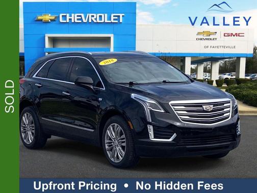 Stellar Black Metallic 2018 Cadillac XT5 Premium Luxury