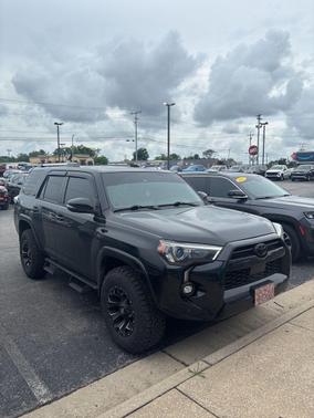 Midnight Black Metallic 2021 Toyota 4Runner SR5 Premium