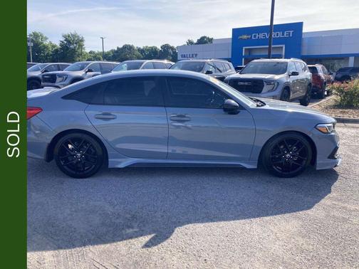 Gray 2023 Honda Civic Sport