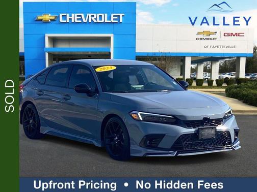 Gray 2023 Honda Civic Sport