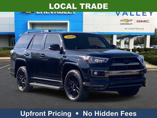Midnight Black Metallic 2019 Toyota 4Runner Limited