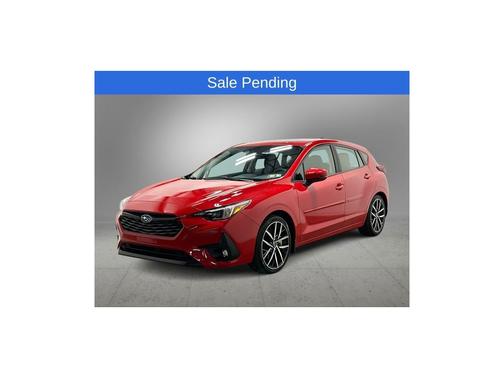 Pure Red 2024 Subaru Impreza Sport