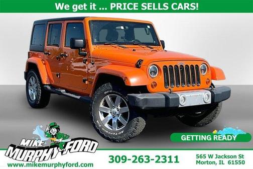 Crush Clearcoat 2012 Jeep Wrangler Unlimited Sahara