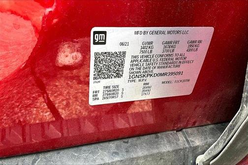 2021 Chevrolet Tahoe Z71