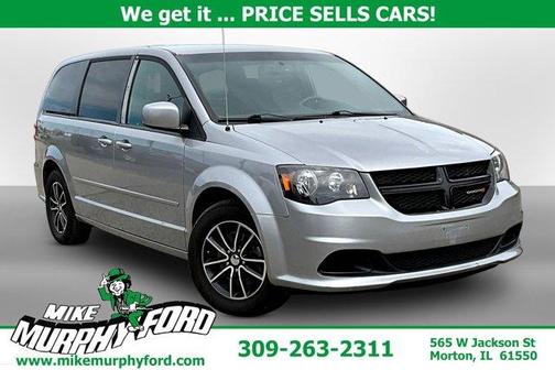 Billet Silver Metallic Clearcoat 2017 Dodge Grand Caravan SE