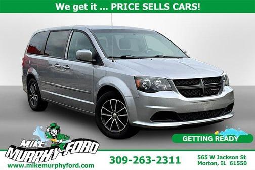 Billet Silver Metallic Clearcoat 2017 Dodge Grand Caravan SE