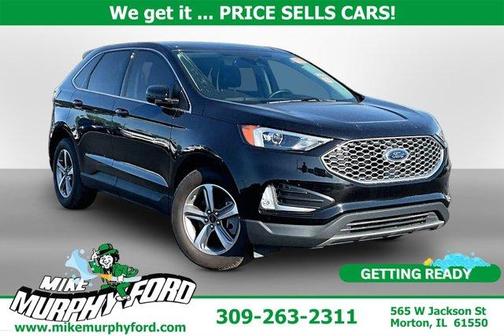 Black Metallic 2024 Ford Edge SEL