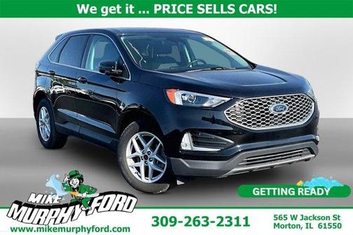 Black Metallic 2024 Ford Edge SEL