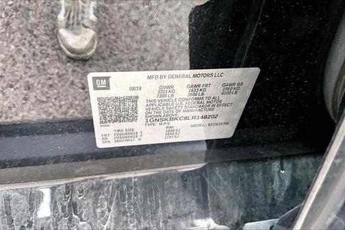 Black 2020 Chevrolet Tahoe LT