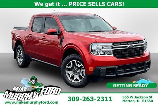 Chili Pepper Red 2022 Ford Maverick Lariat