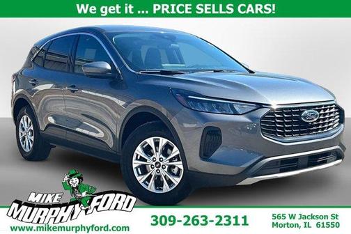 Gray Metallic 2023 Ford Escape Active