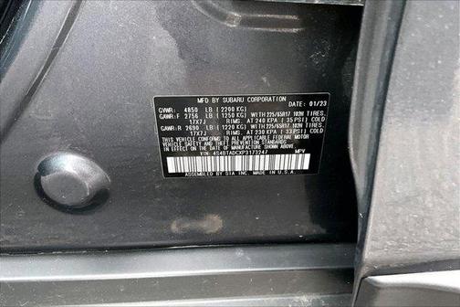 Magnetite Gray Metallic 2023 Subaru Outback Premium