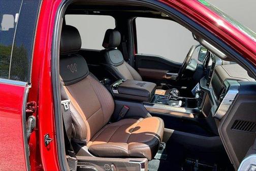 Rapid Red Metallic Tinted Clearcoat 2025 Ford F-150 King Ranch