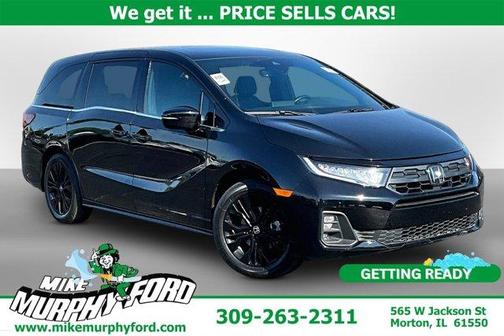 Black 2025 Honda Odyssey Sport-L