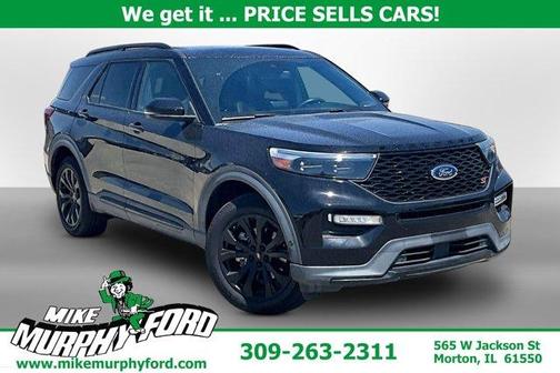 Black Metallic 2020 Ford Explorer ST