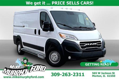 Bright White Clearcoat 2025 RAM ProMaster 2500 Base