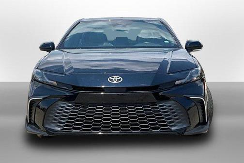 Midnight Black Metallic 2025 Toyota Camry SE
