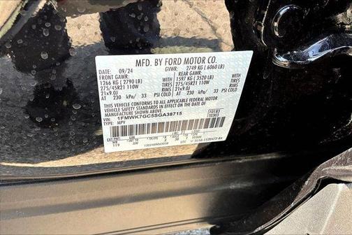 Black Metallic 2025 Ford Explorer ST