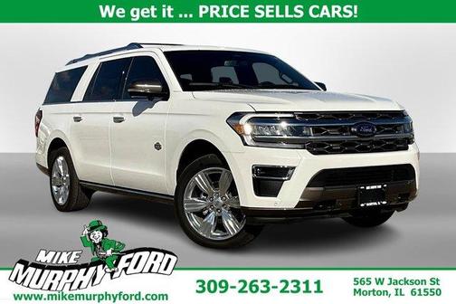 Star White 2023 Ford Expedition Max King Ranch