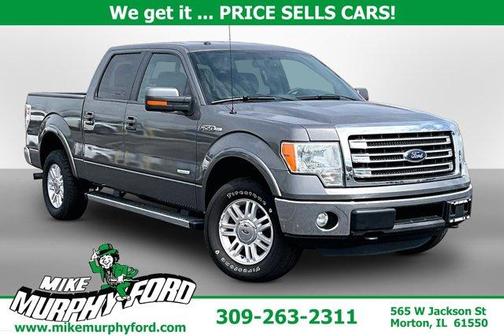 Sterling Gray Metallic 2014 Ford F-150 Lariat
